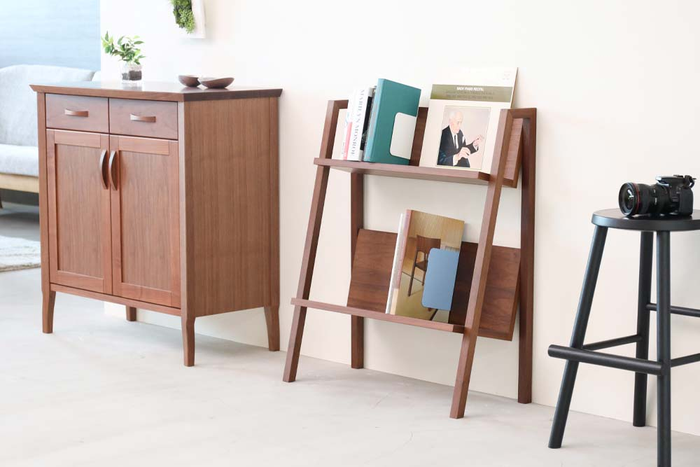 圧迫感を出しにくい本棚のデザイン